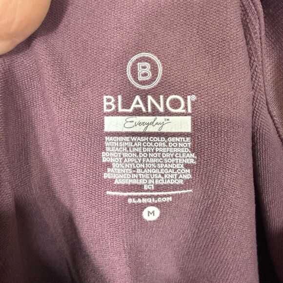 Bundle of 2 Blanqi Maternity Everyday Belly Support Cropped Leggings Size M - Picture 3 of 13